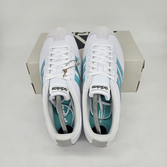 New adidas VL Court Mercedes AMG Petronas Formula One Team Men's Shoes Size 9.5 - Picture 5 of 8
